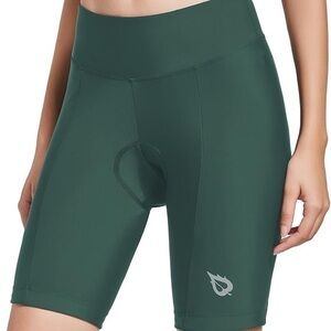 ✨ Baleaf Green Athletic Compression Shorts padded cycling